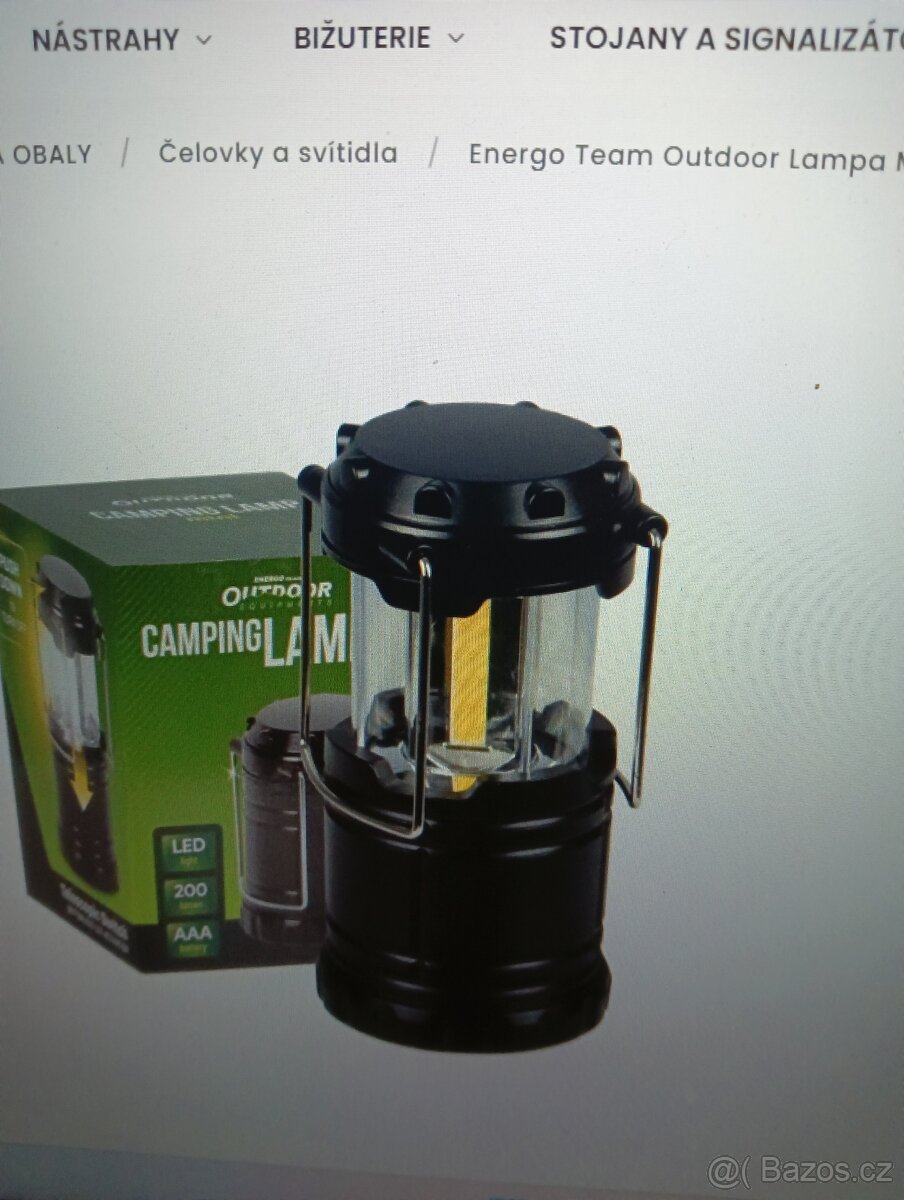 ledková přenosná lampa - 4