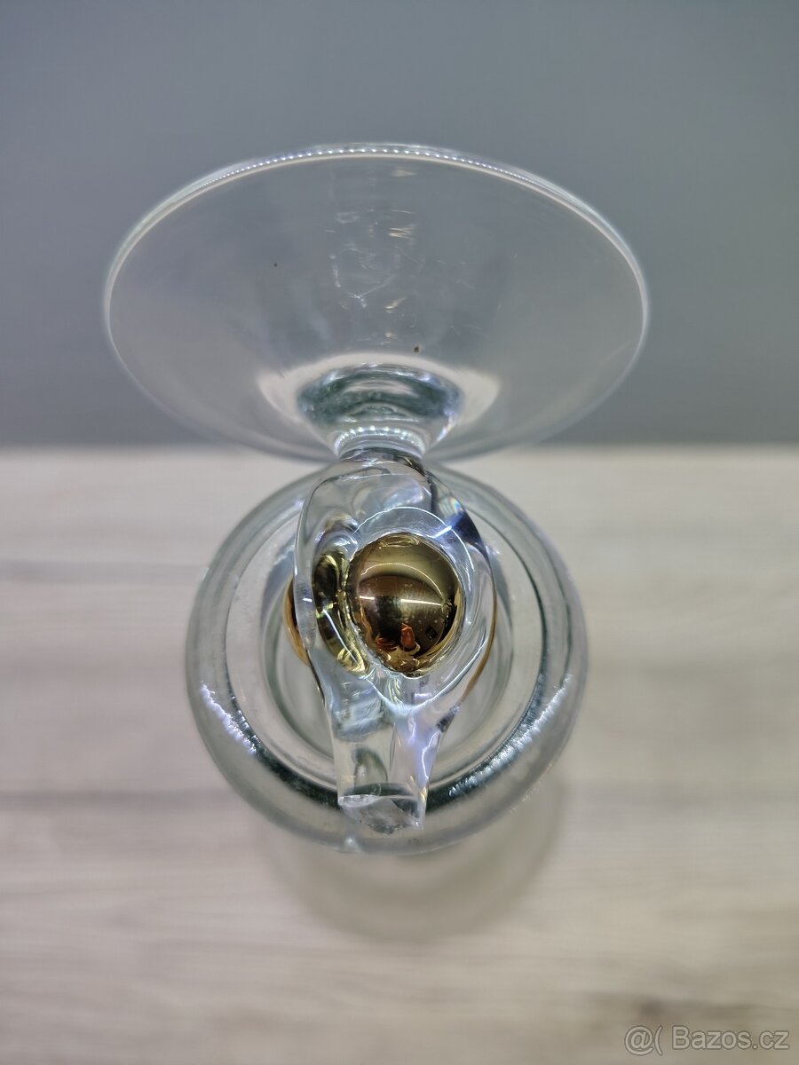 Skleněná karafa z pol. 20. století - 4
