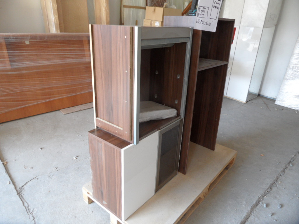 Skříňky kancelářské NEPOUŽITÉ - policová + klopna - 4