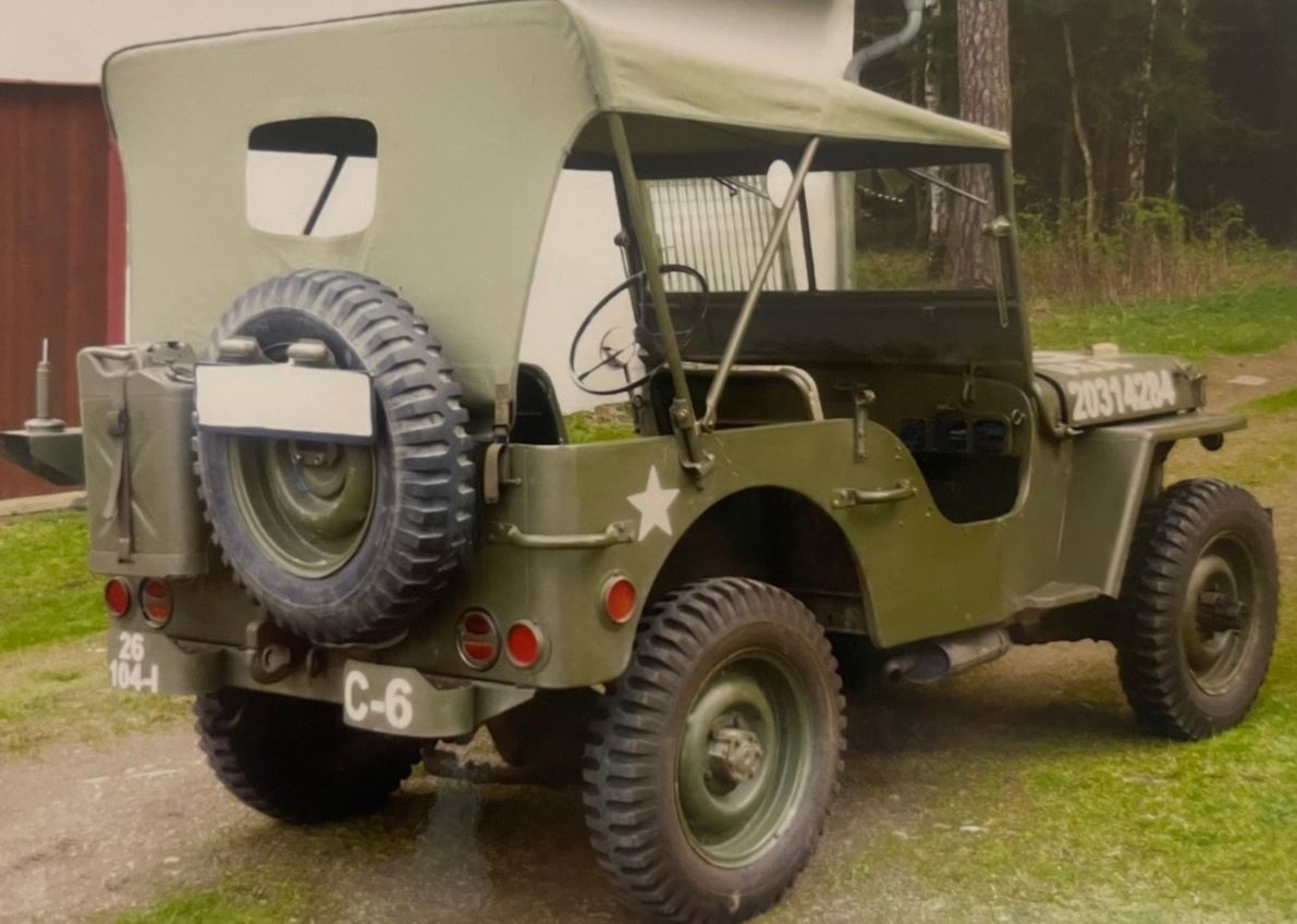 Jeep Willys MB – 1944 – historické vojenské vozidlo - 4