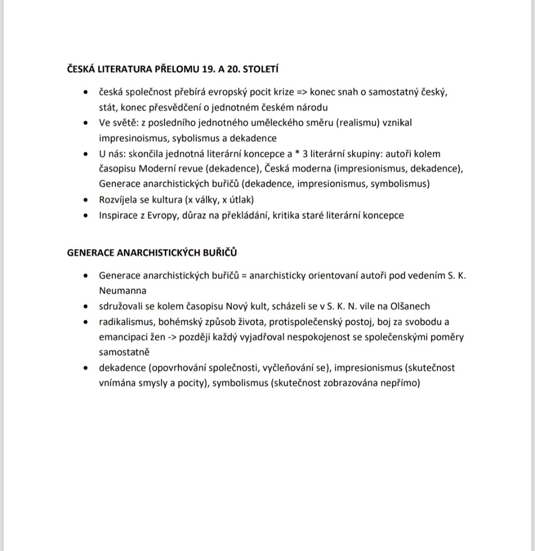 Rozbory maturitní četby - 4