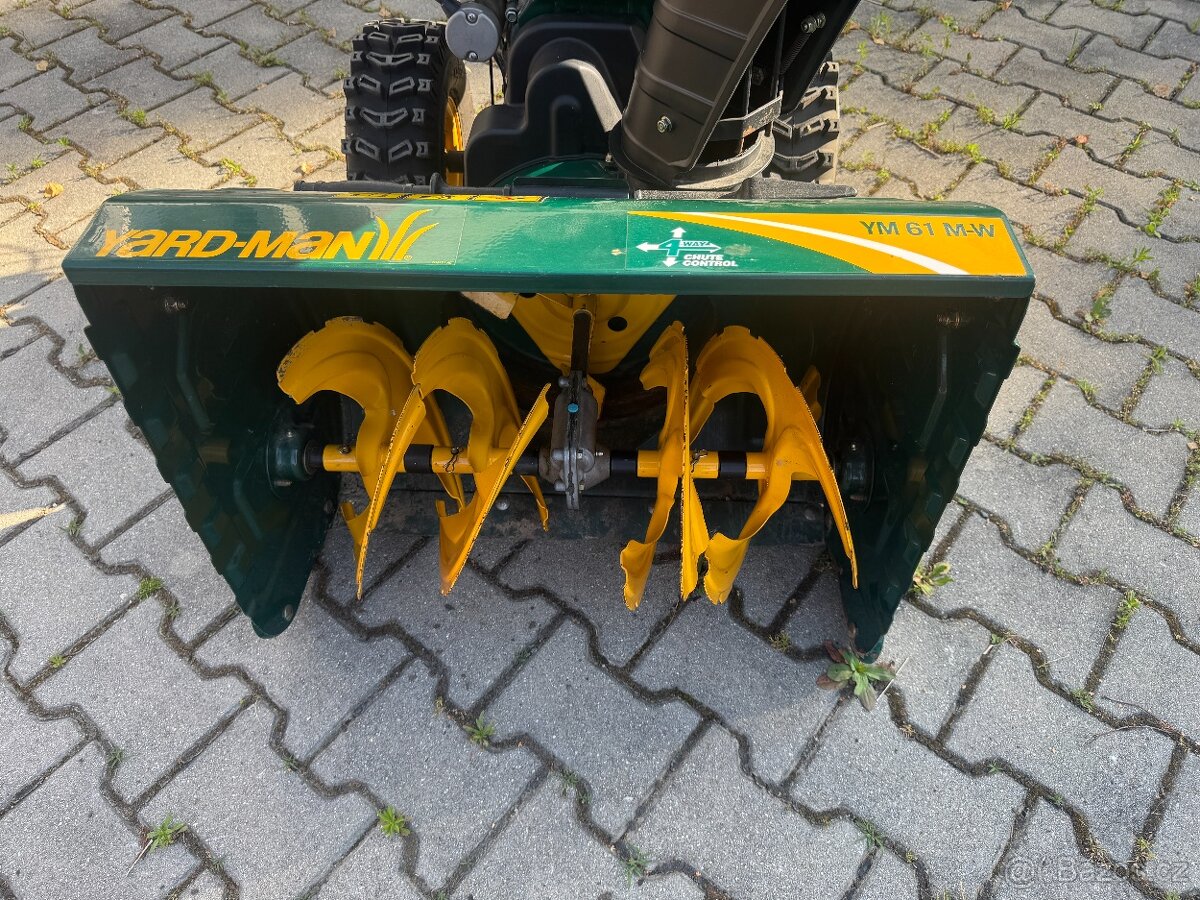 Sněžná fréza Yard-Man YM 61 M-V – výborný stav - 4