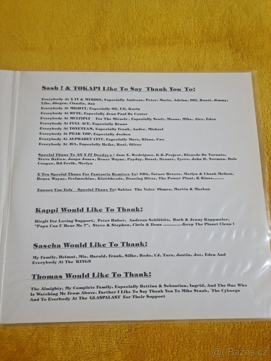 SASH - It's my life (2xLP) - 4