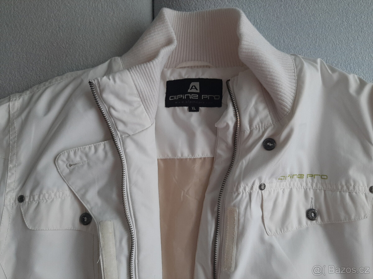 Dámská zimní bílá bunda Alpine Pro - 4