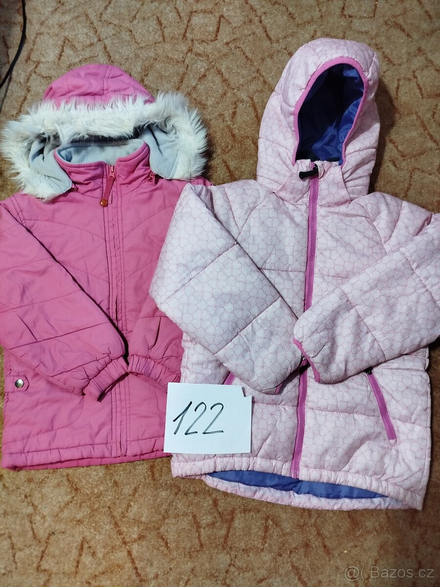 Zimní oblečení 122 - 4