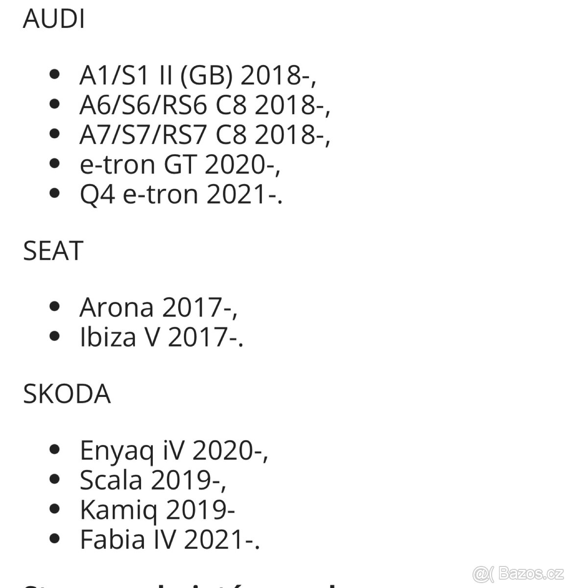 Zátěžove senzory VAG - 4