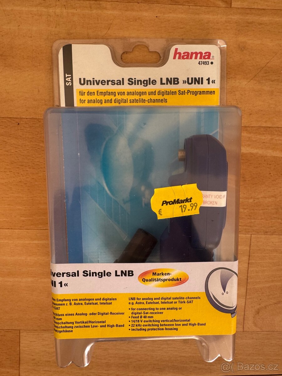 Prodám LNB čidlo pro digitální satelitní příjem, nové - 4