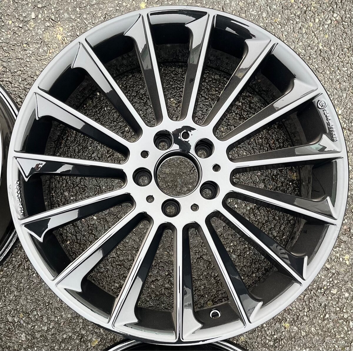 Alu disky Carmani, 5x112, R19, černé, TOP - 4