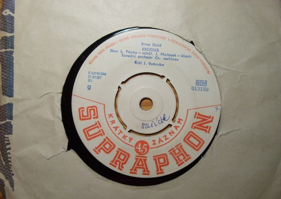 SP deska Malásek- Exodus,Dárek na..1964/98/ - 4