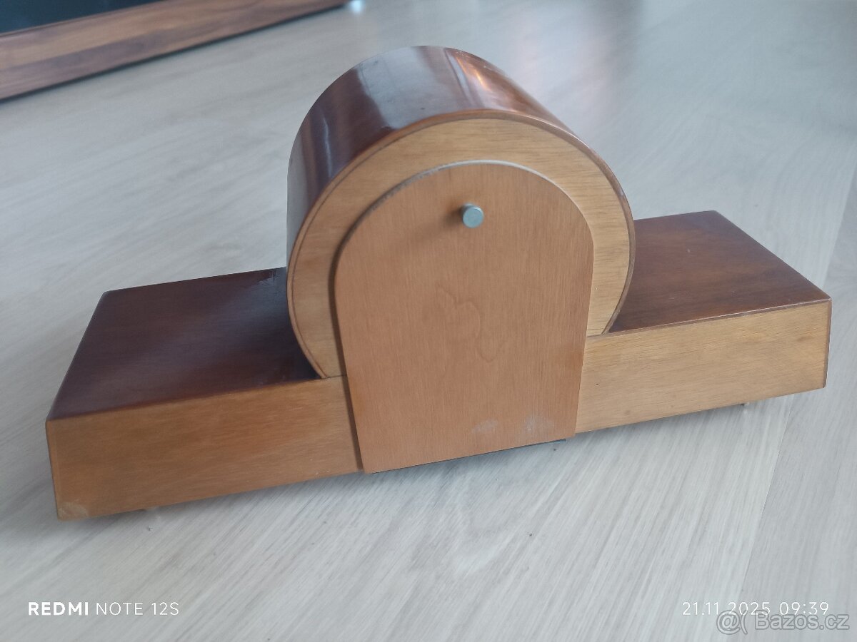 Starožitné krbové hodiny weimar - 4