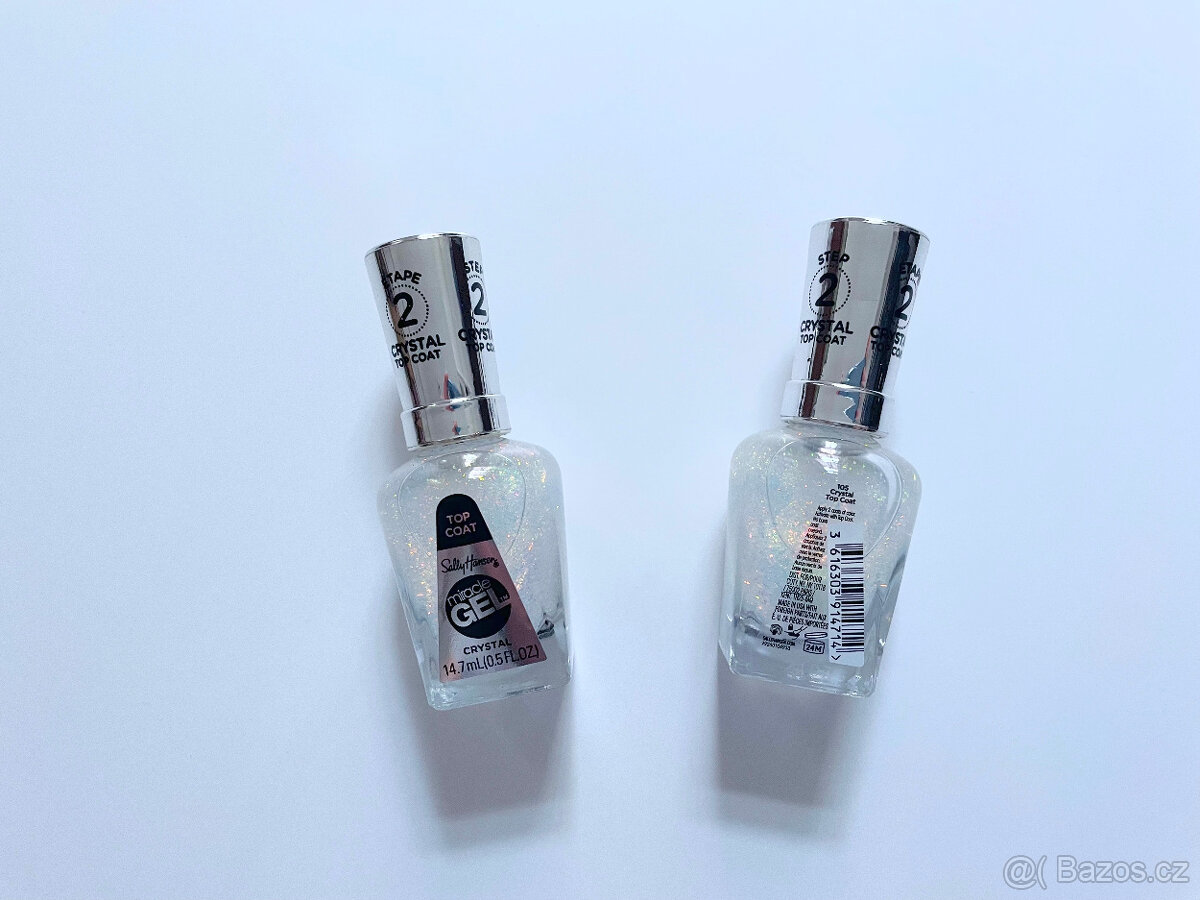 Laky na nehty Sally Hansen Miracle gel Step 1+2 - 4