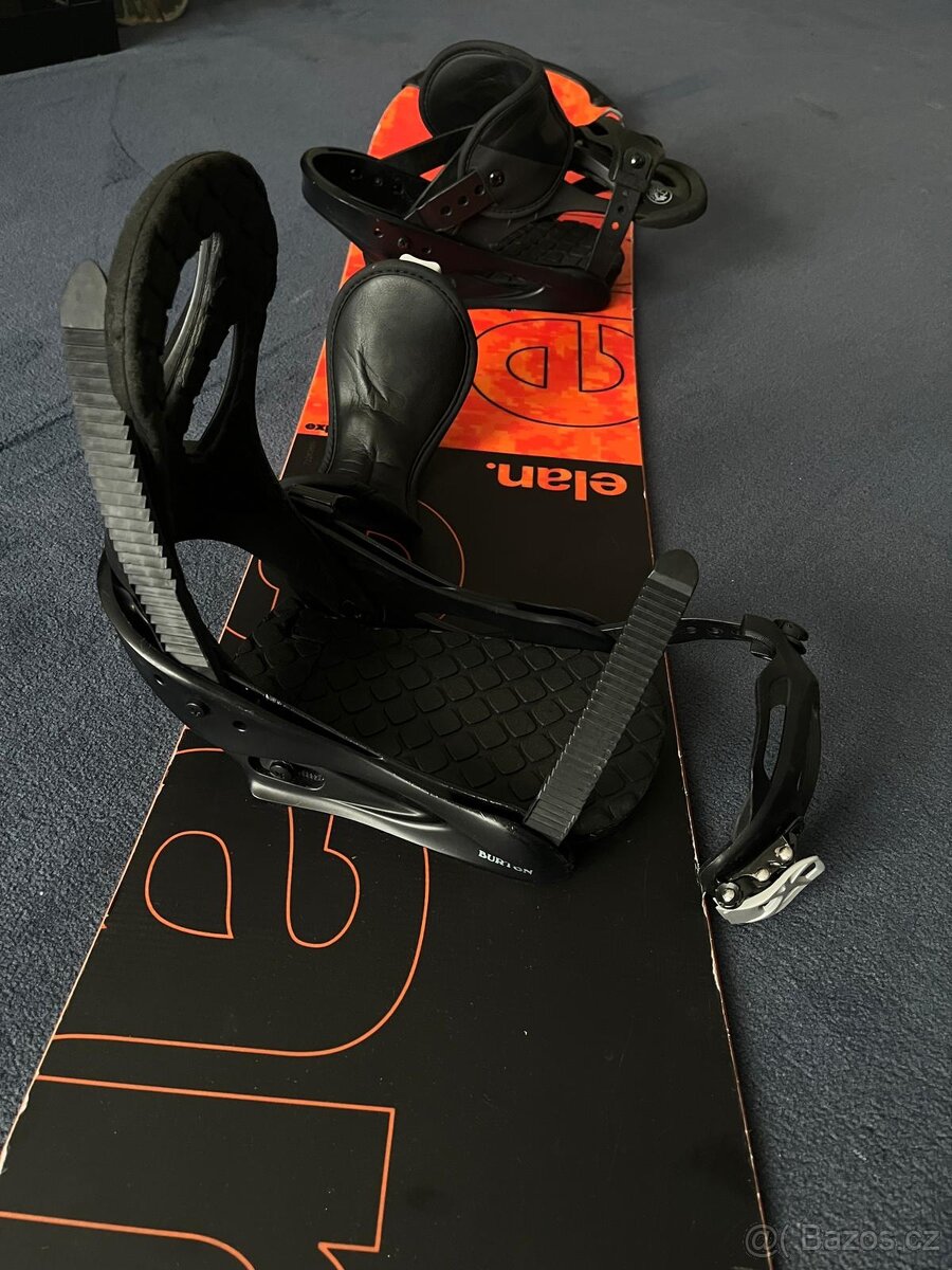 Snowboard Elan Explore R + vázání Burton - 4