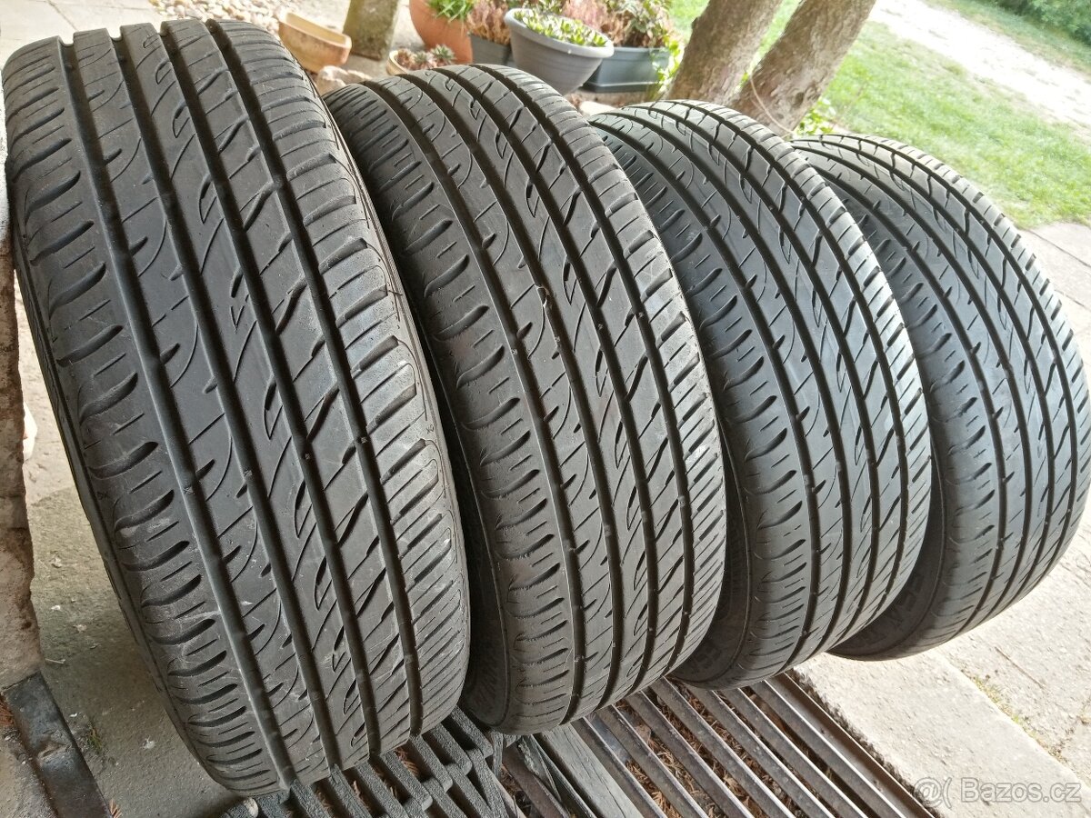 Obutá Alu kola 16ky 5x112 ŠKODA AUDI VW MERCEDES SEAT BMW - 4