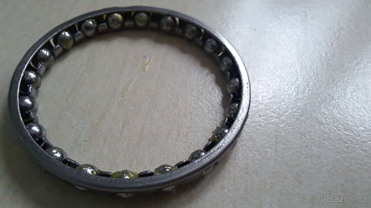 Prodám věneček ložiska 39 mm, 20 kuliček, 1 1/8 - 4