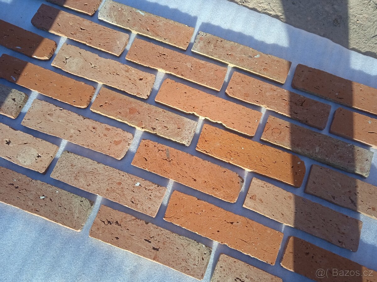 Cihlový obklad pásky z cihly - 4