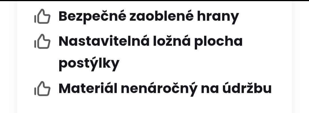 Dětská postýlka, rošt a madrace - 4