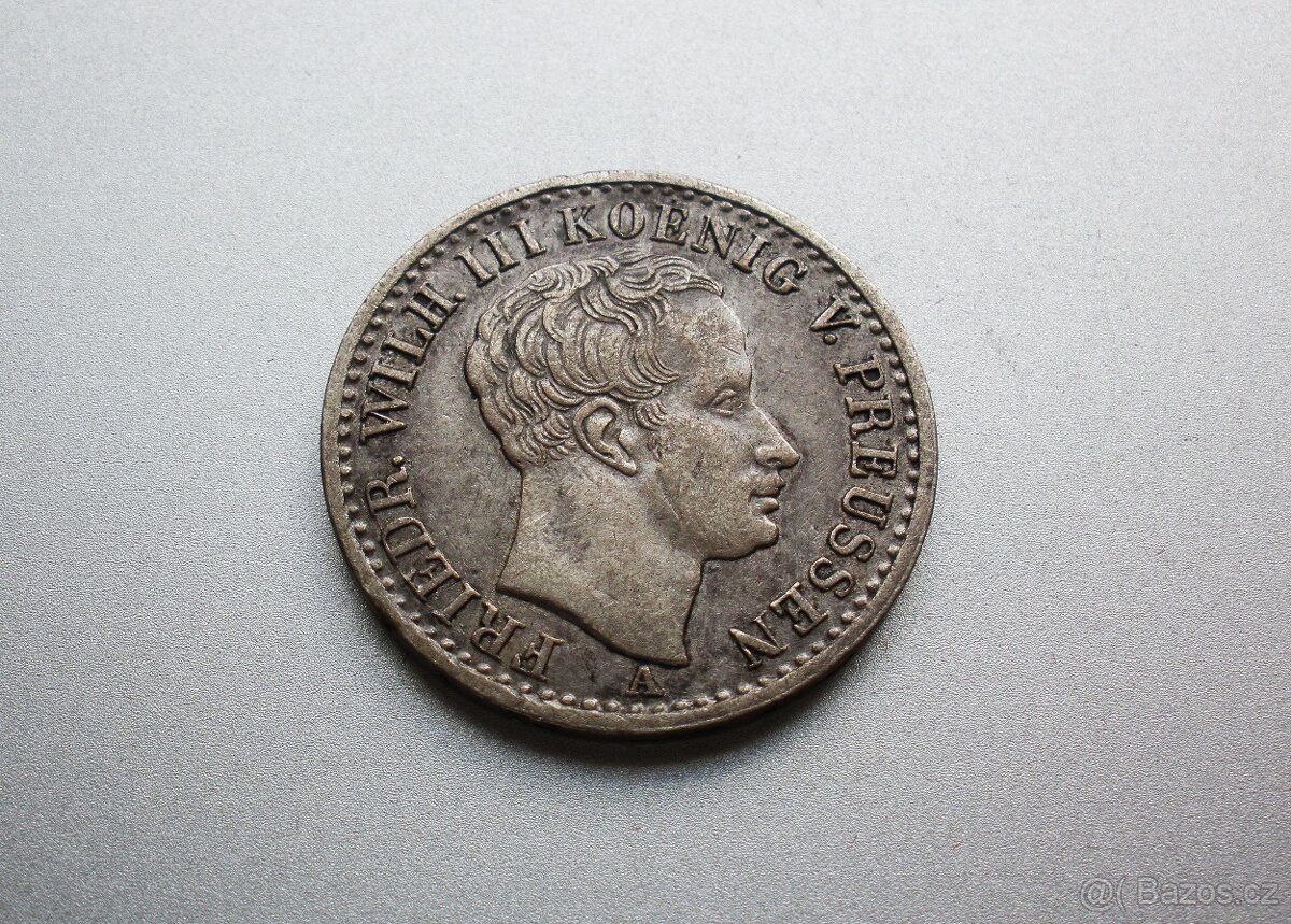 Stříbrný 1/6 Tolar 1823 - 4