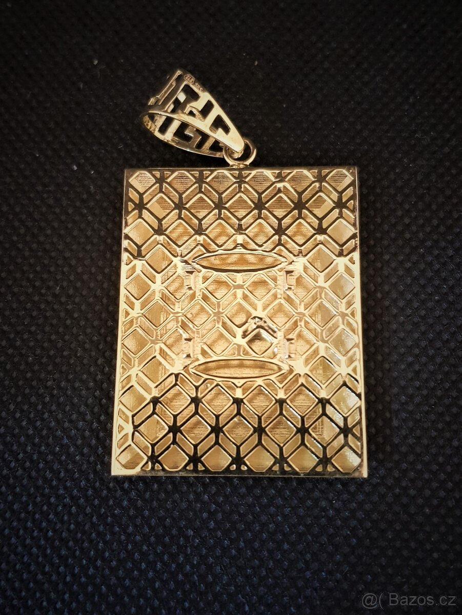 velký přívěsek destička - 4