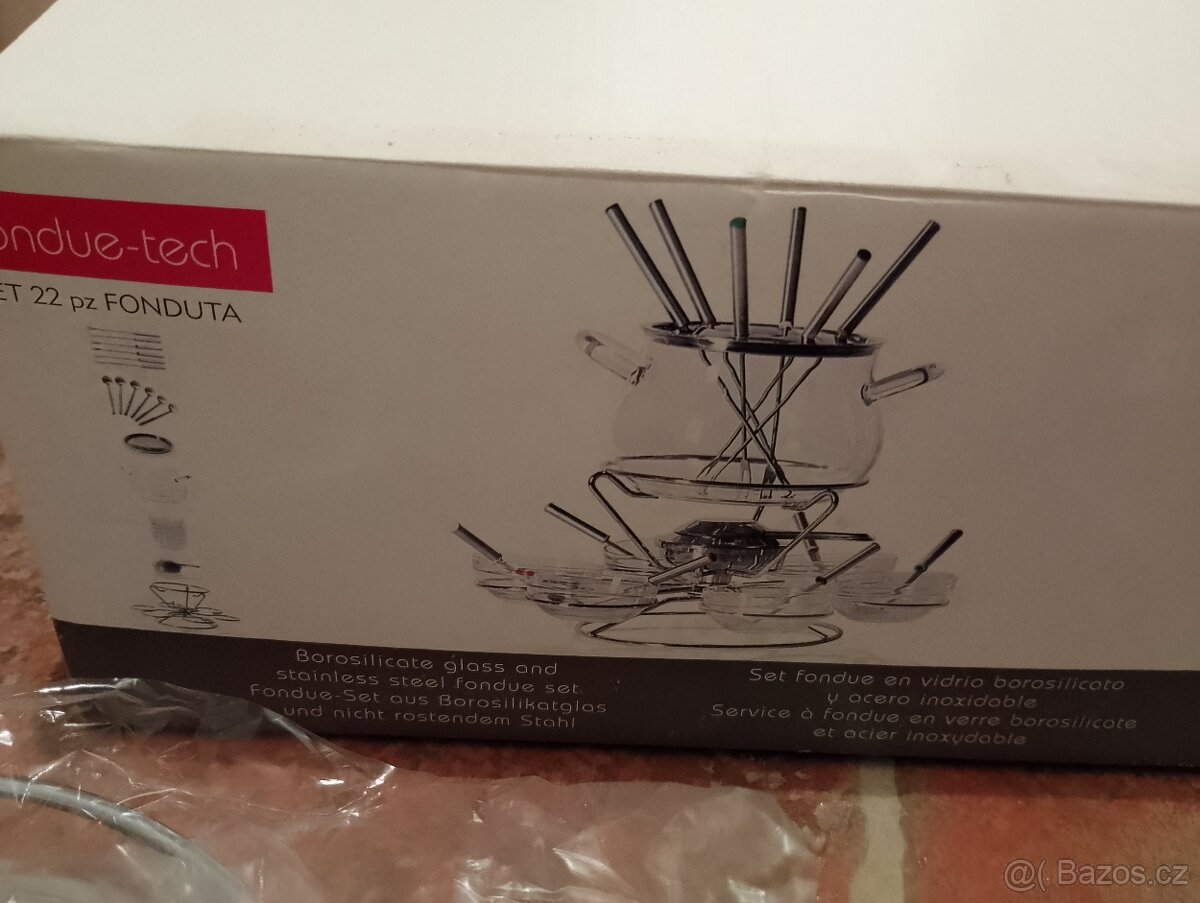 Fondue set nový,nerozbalený - 4