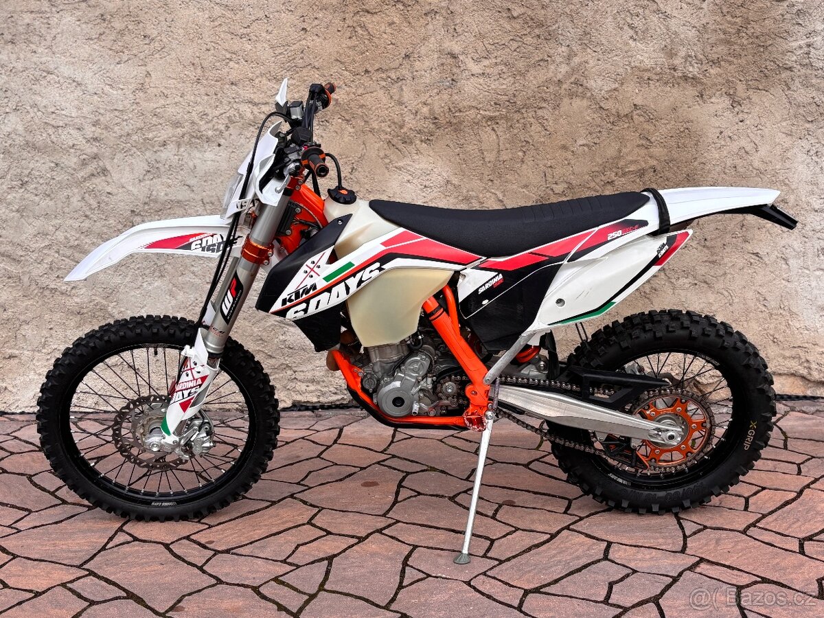 KTM EXC-F 250 Sixdays Sardinia 2015, najeto 92mth