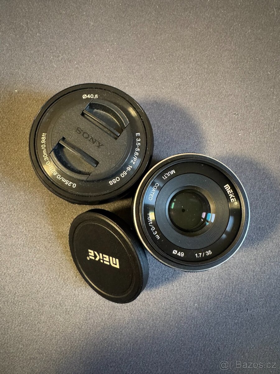 Bezzrcadlovka Sony Alpha 6300 + 3x objektiv + příslušenství - 4