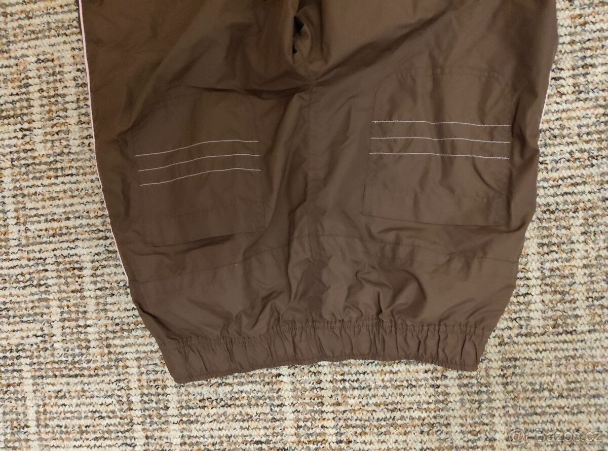 Bavlnou podšité voděodolné kalhoty MOS vel.164 - 4