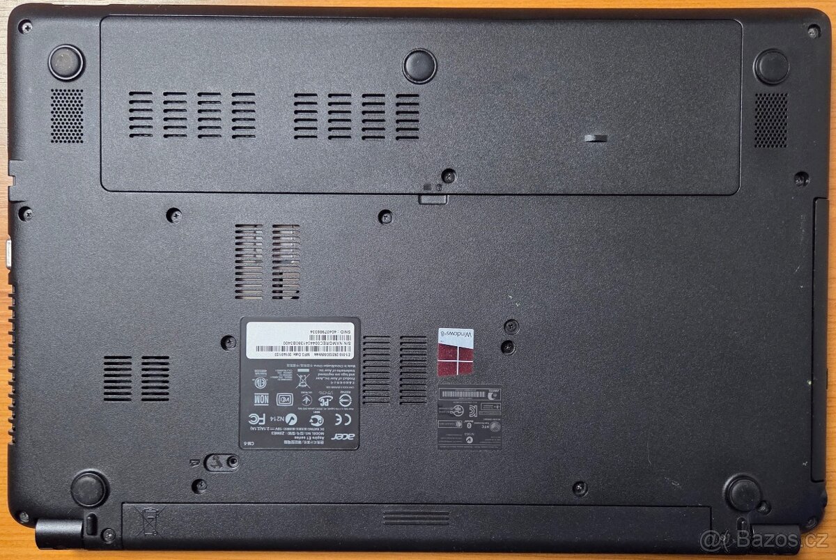 notebook 15,6" Acer Aspire E1-510 (čtyřjádro) - 4