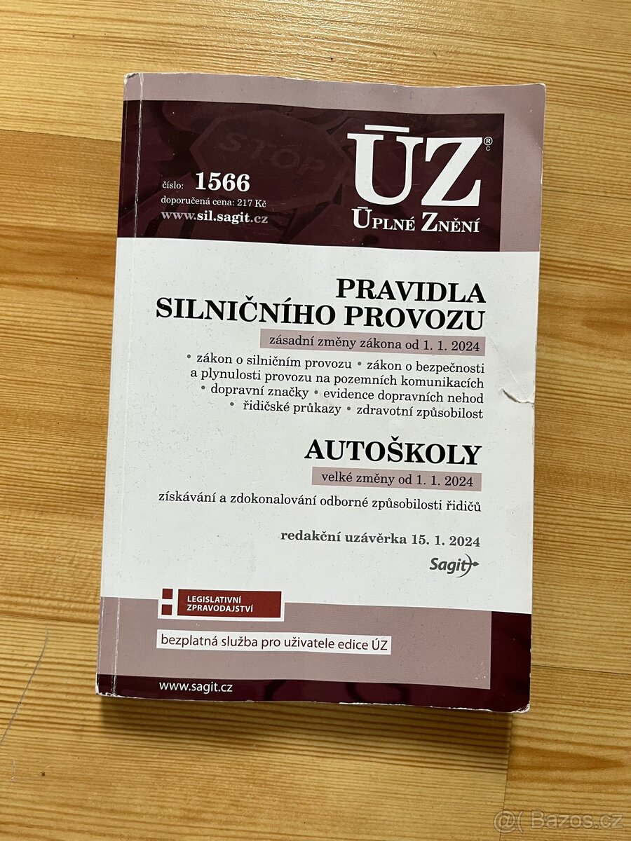 ÚZ trestní předpisy ÚZ pravidla silničního provozu - 4