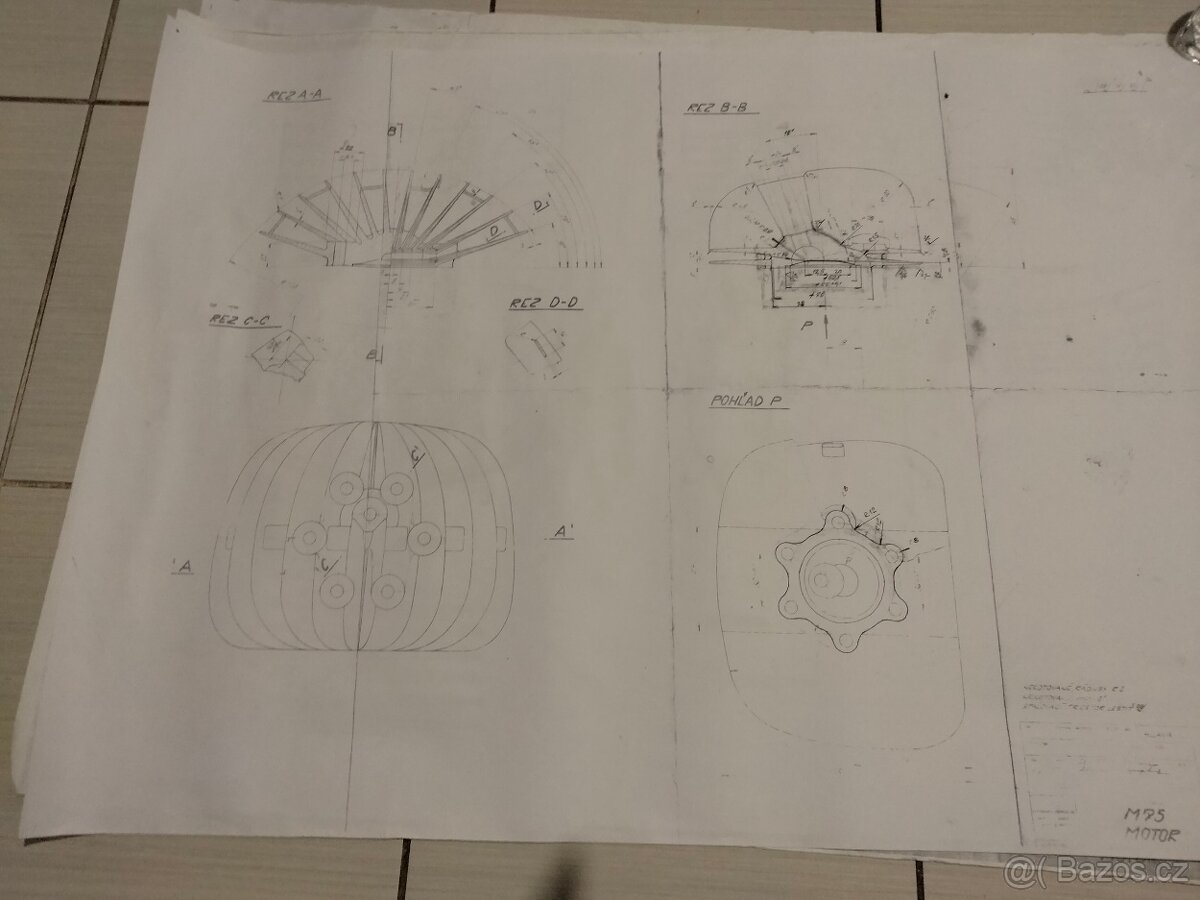 Predám výkresy Tatran enduro - 4