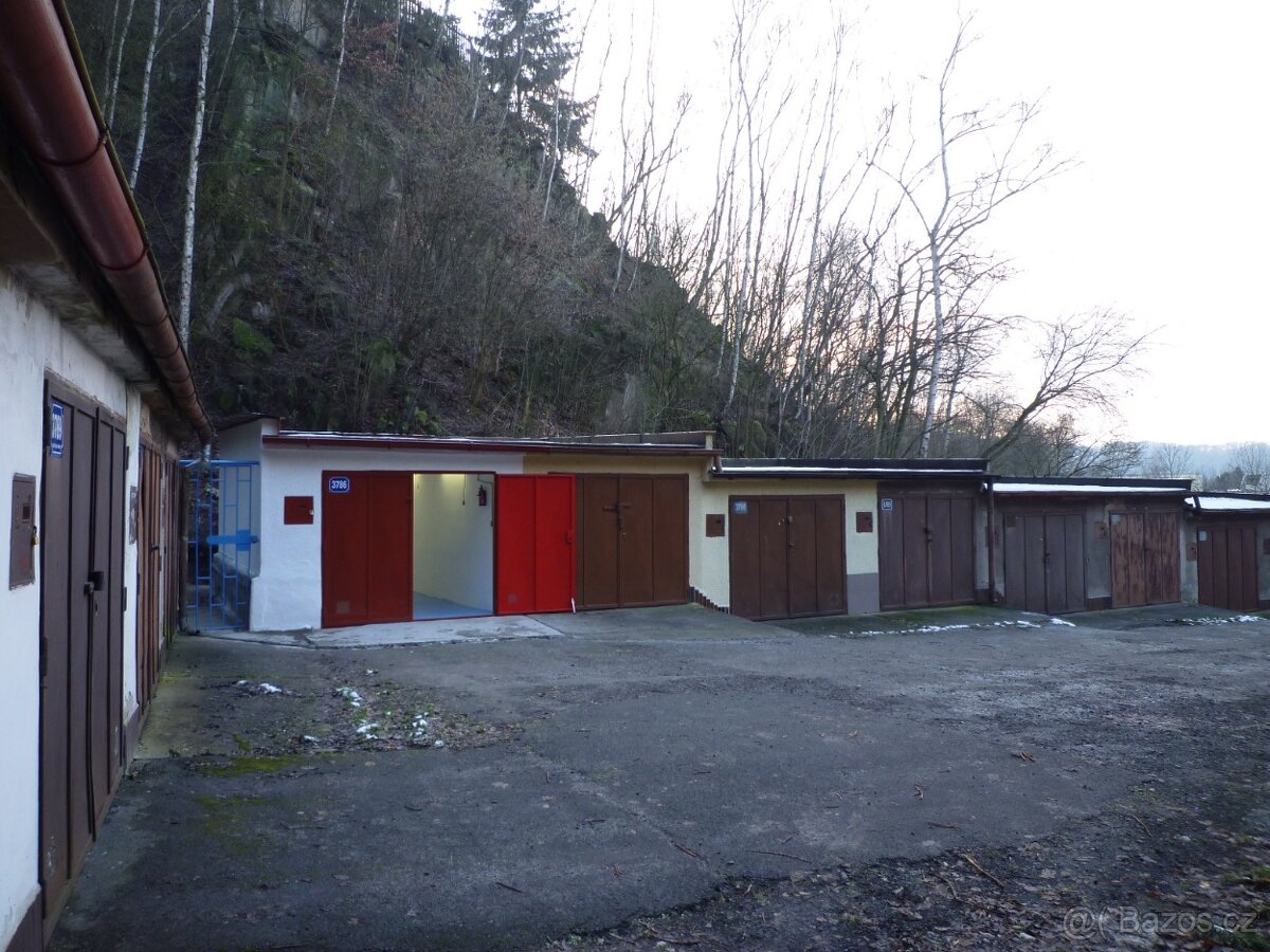 Pronájem garáže s elektřinou v Ústí nad Labem - Střekov - 4