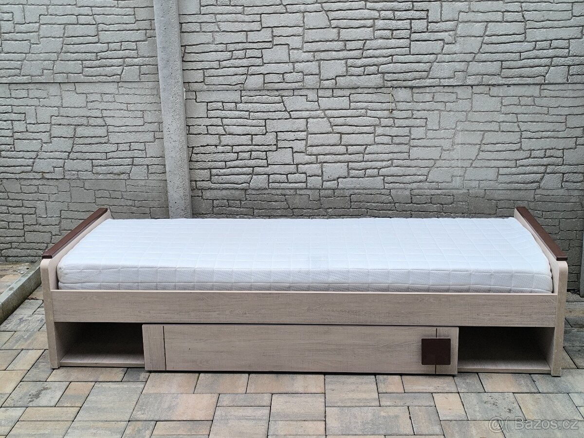 Prodám postel + Matrací ZDARMA - 4