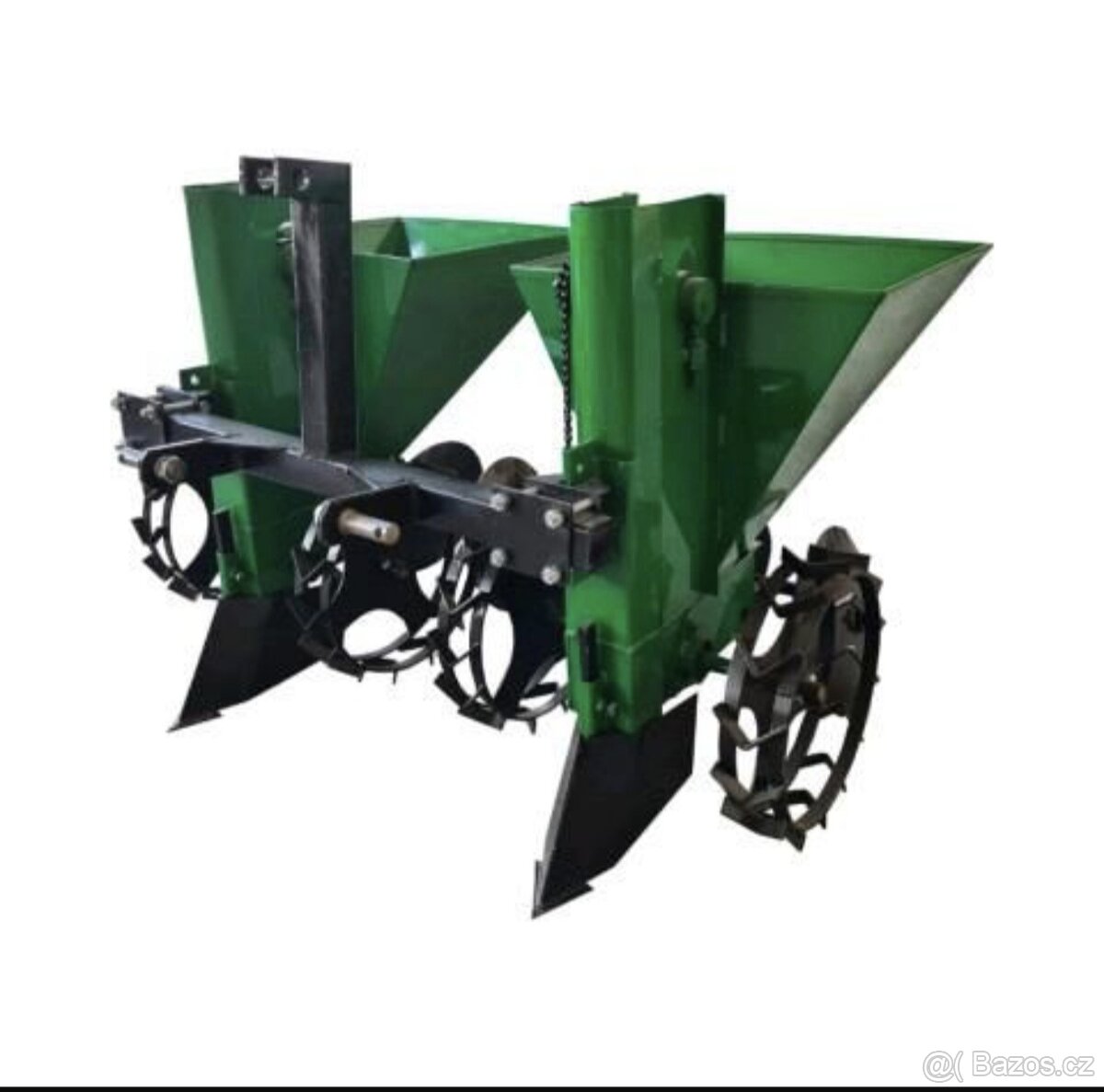 Dvouradý sazeč brambor KSN-68 pro minitraktory - 4