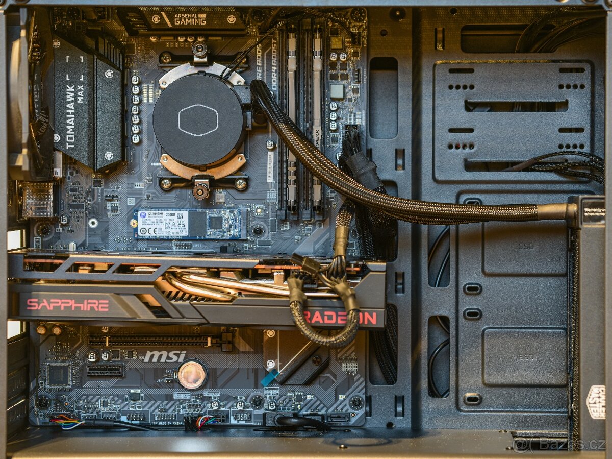 Herní PC Ryzen 7 5700X, DDR4 32GB, RX 6700XT 12GB - 4