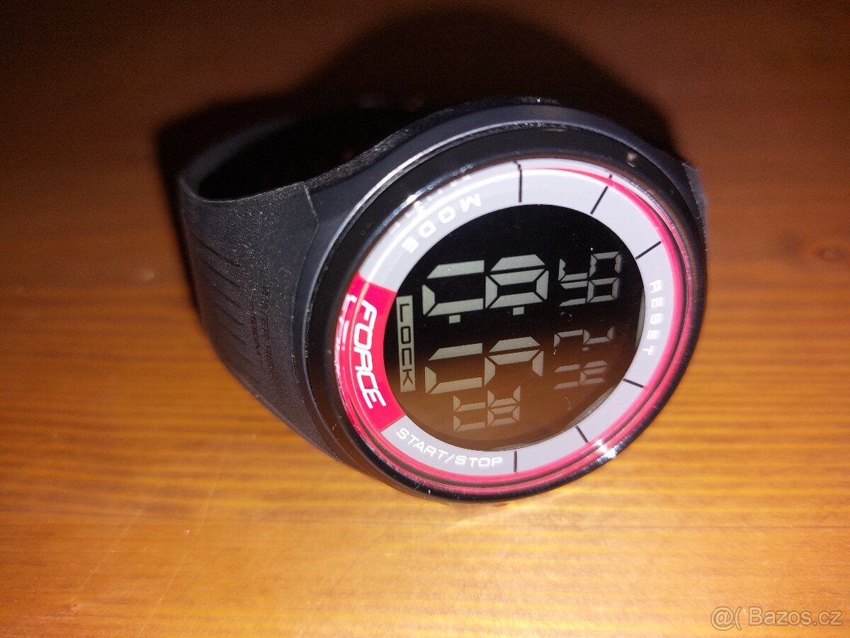 hodinky Force DIGI černo-červené - 4
