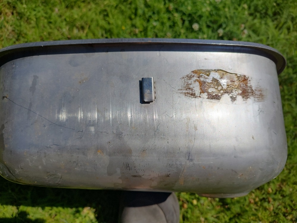 Kuchyňský dřez český NORMA nerez 41x41 - 4