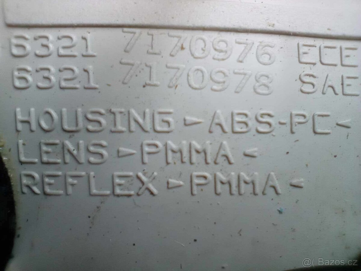 BMW ř.6 typ E63, E64 - zadní světla - 4