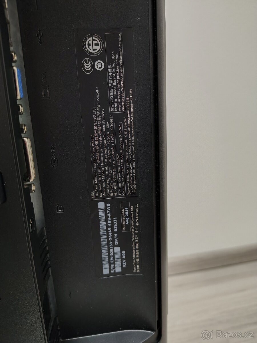 Herní profesionální LCD Dell 23" P2314H FULLHD - 4