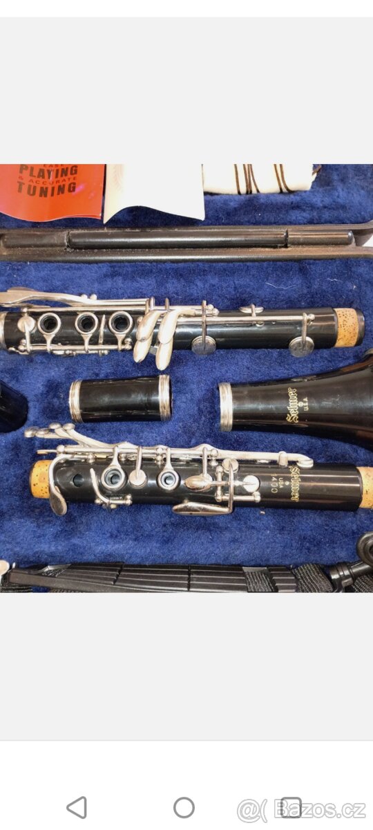 Prodám klarinet B SELMER - 4