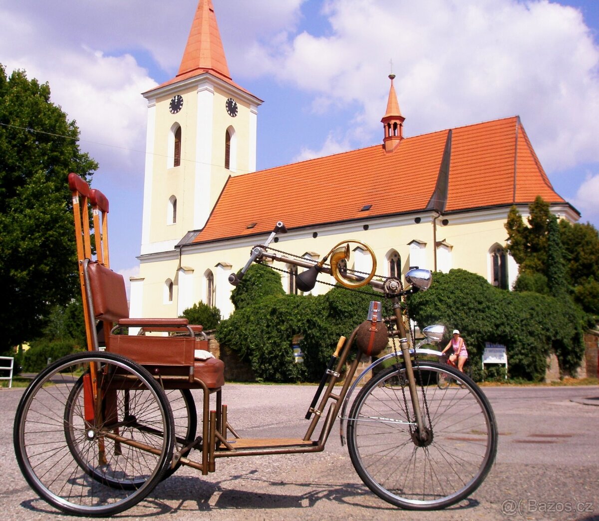 Invalidní tříkolka. - 4