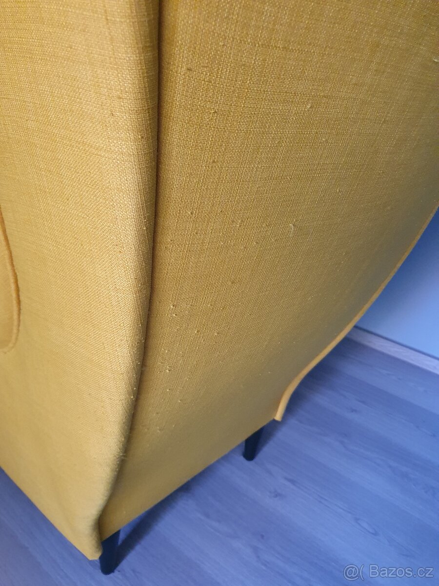 Křeslo a podnožka STRANDMON IKEA - 4