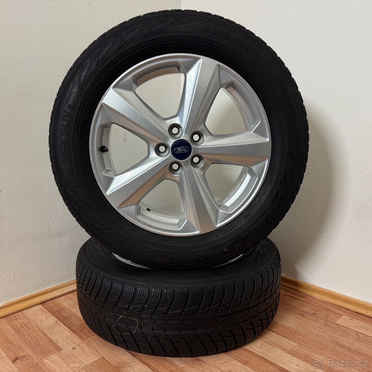 FORD EDGE/KUGA 5x108 R18 ET55+ZIMNÍ 235/60R18 5mm - 4