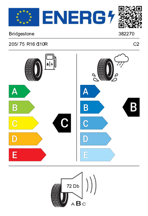 Sada Nových pneumatik Bridgestone Duravis R660 205/75 R16 C - 4