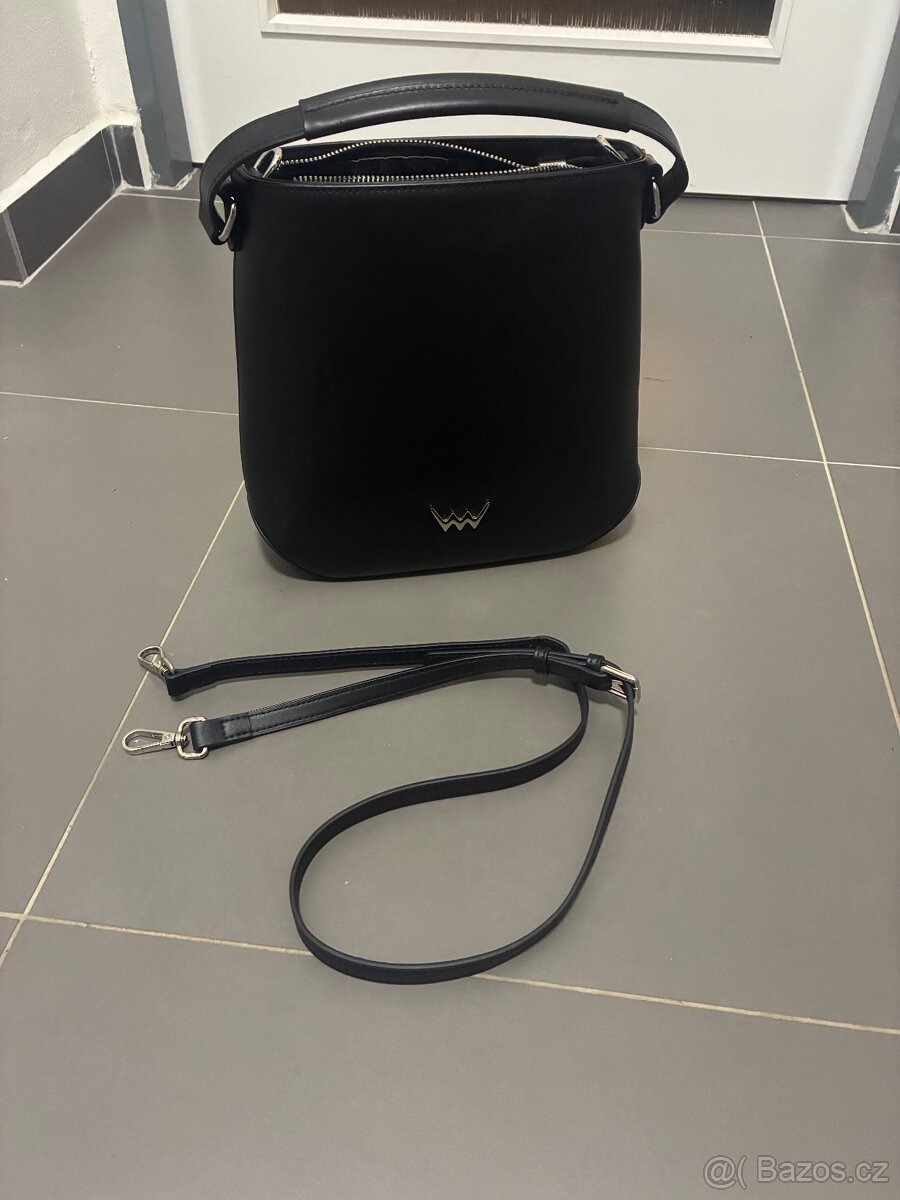 Kabelka kožená Vuch - Anerien Black - 4