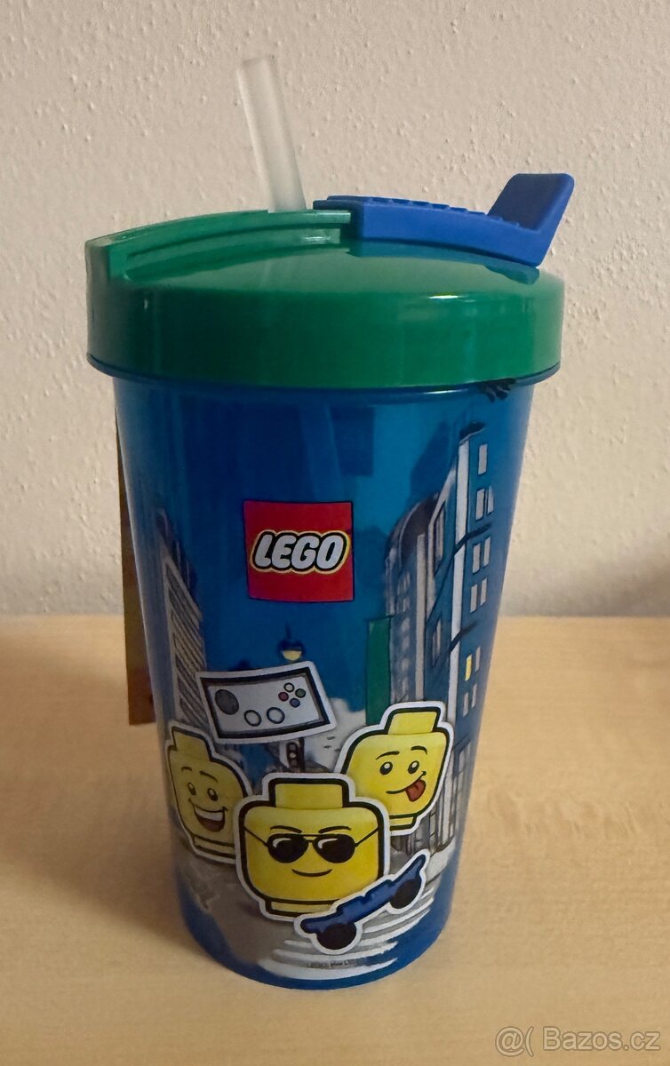 LEGO Iconic Boy - Láhev na pití s brčkem - Nové - Zabalené - 4