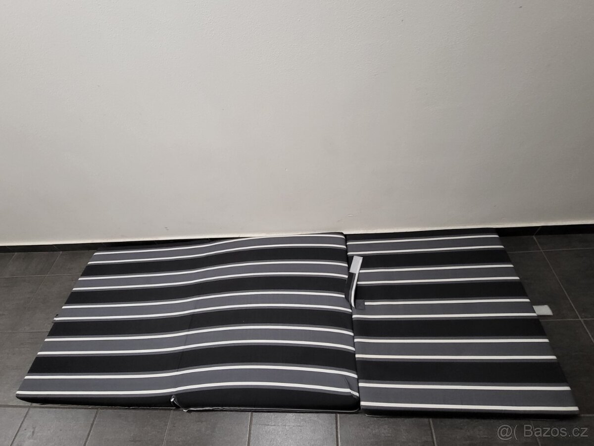 matrace 191x69x9, černý potah - 4