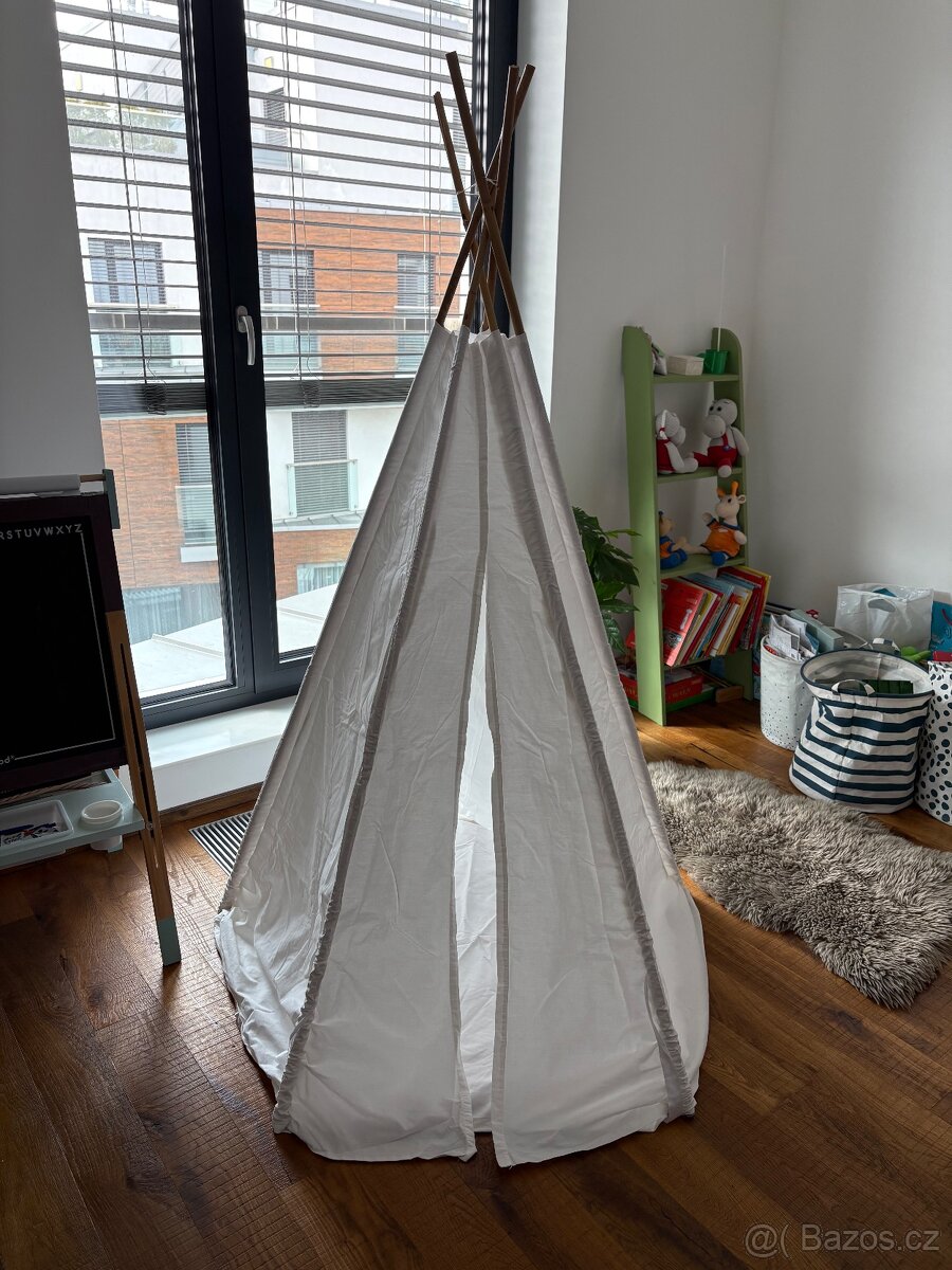 Dětský stan na hraní / teepee - 4