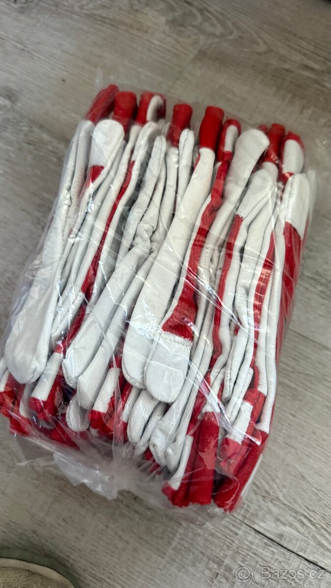 Pracovní rukavice kožené 9 / L - 4