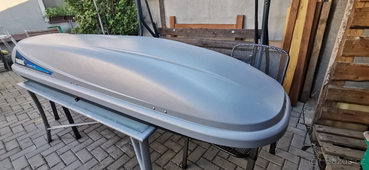 Střešní box na auto Hakr 400l ,Thule.500l - 4