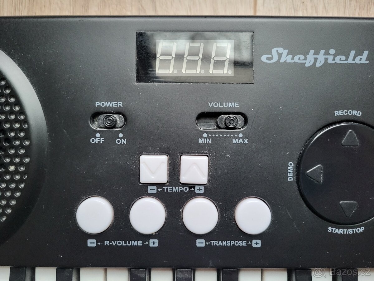 Dětské piano Sheffield růžové - 4