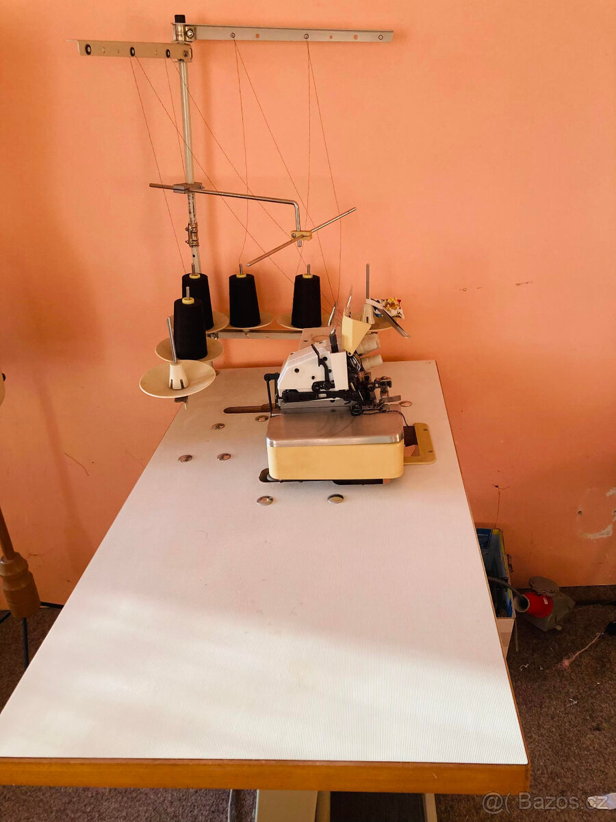 Prodám průmyslový šicí stroj Overlock - 4